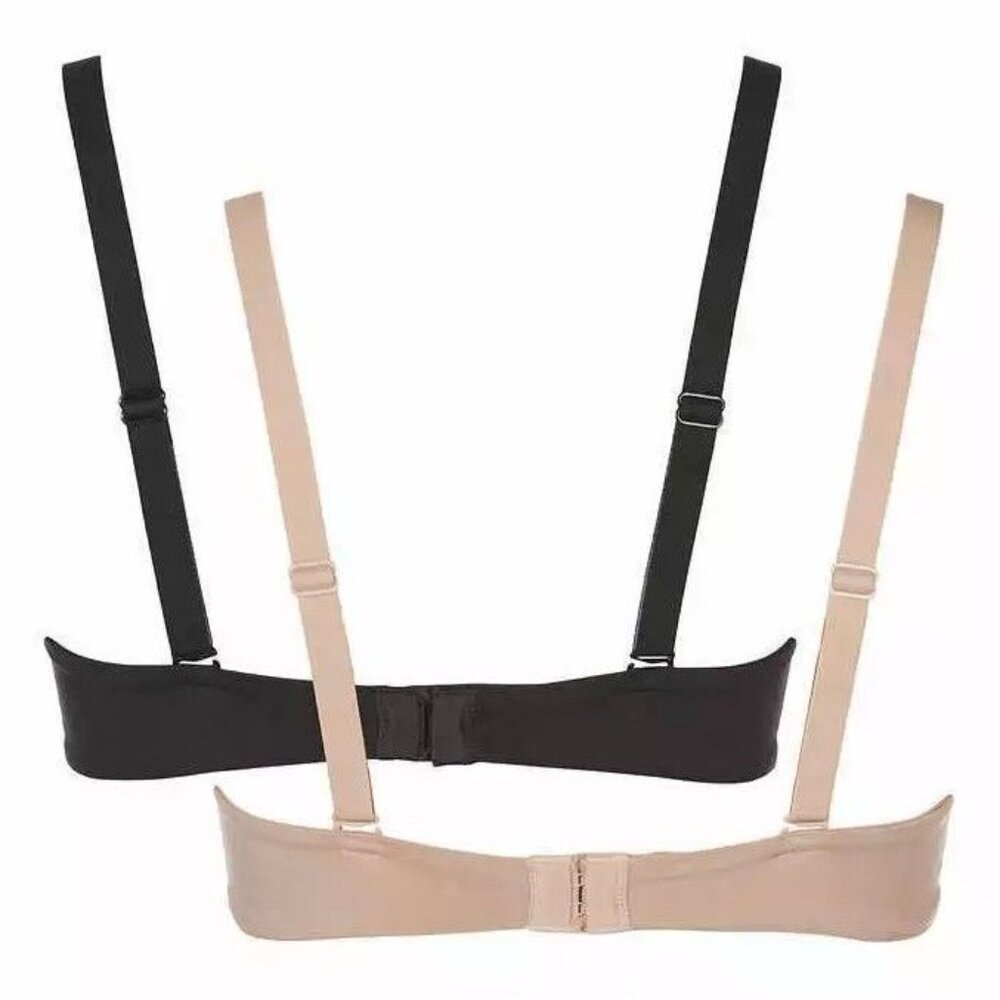 Calvin Klein 2-Pack Wirefree Bra Seamless Underwear Lg 36D, 38B, 38C, 38D, 40B